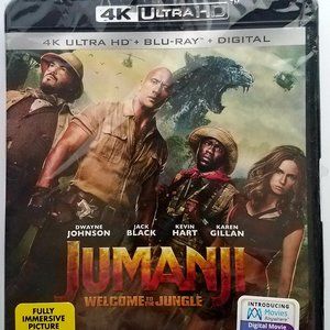 Jumanji Welcome to the Jungle 4K Ultra HD Blu-Ray